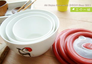 禮品裝微波爐保鮮密封碗三件套 廠家直銷，勁爆低價(jià)瘋搶中！